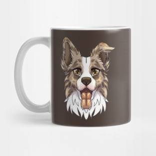 Red Merle Border Collie Mug